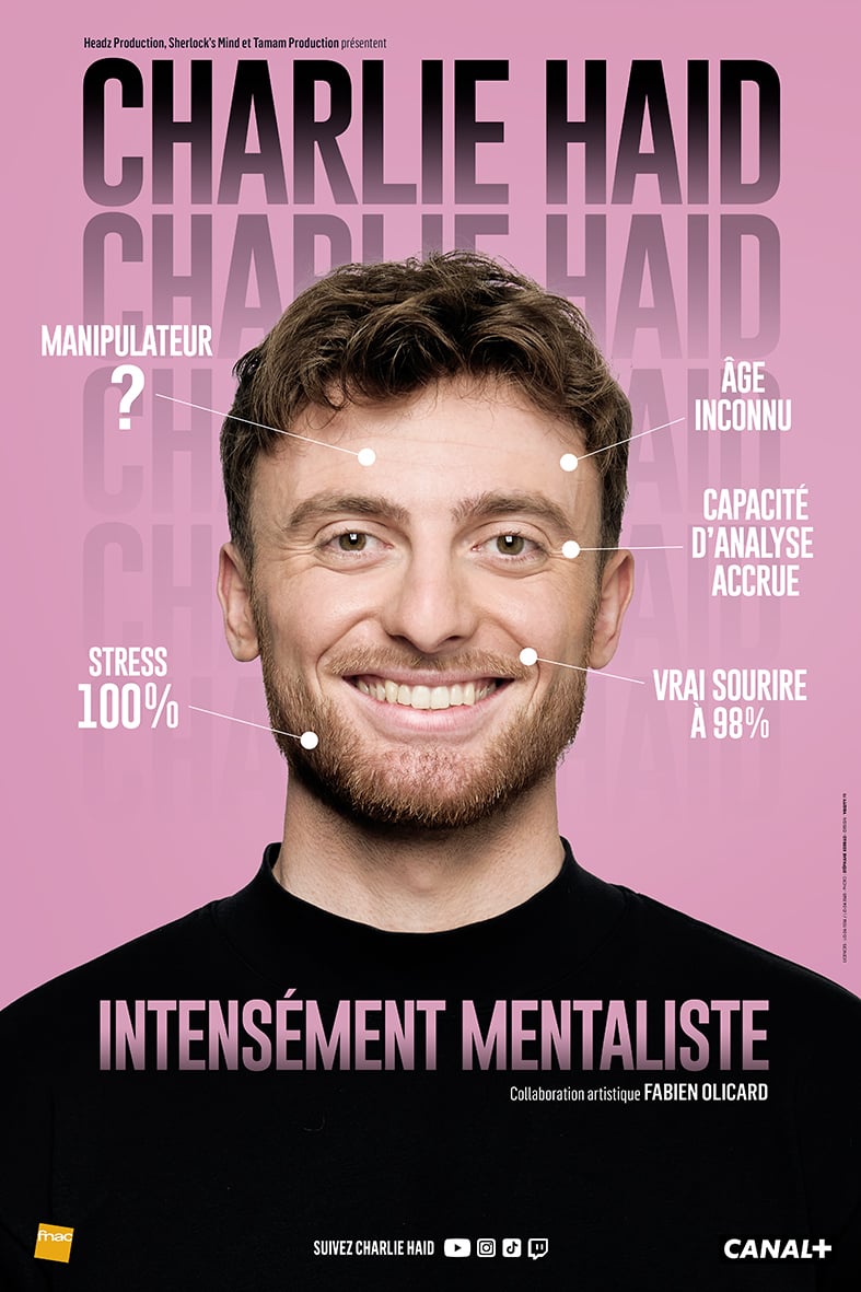 CharlieHaid Tournee V2 Affiche LOGOS