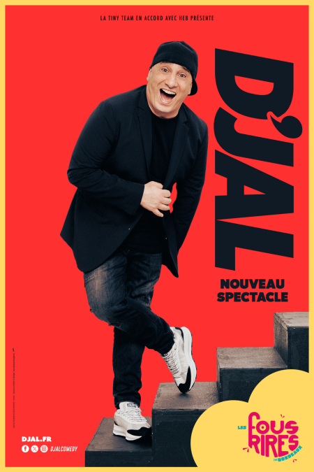 Affiche D'Jal en concert au Théâtre Fémina