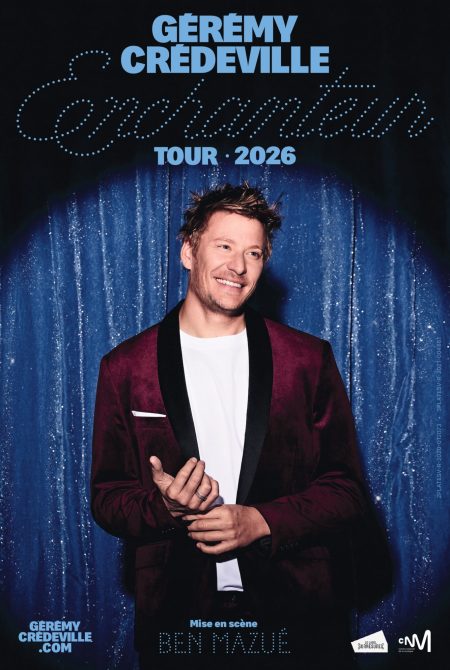 Gérémy Crédeville dans son spectacle Enchanteur au Théâtre Fémina de Bordeaux