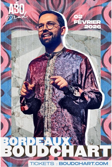 Boudchart à Bordeaux au Théâtre Fémina le 2 février 2026