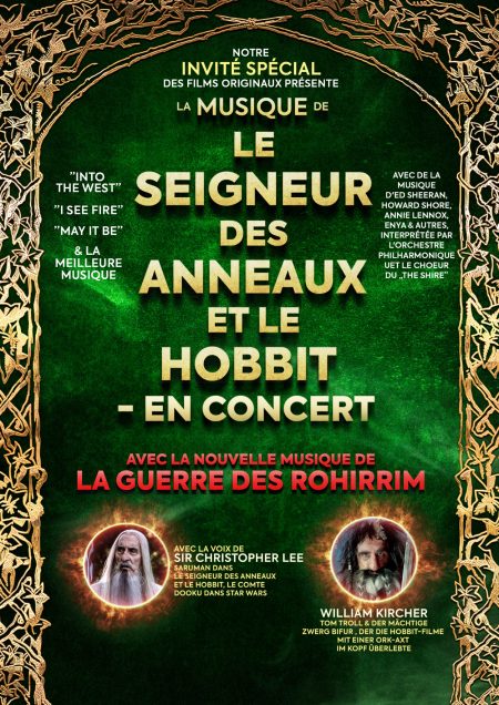 Le seigneur des anneaux et le hobbit en concert au Théâtre Femina à Bordeaux