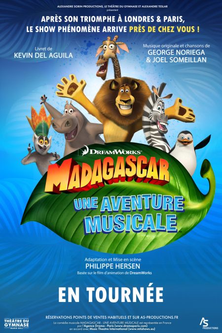 Madagascar au théâtre fémina à Bordeaux le 07 février 2027