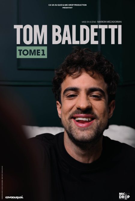 Tom Baldetti à Bordeaux au théâtre fémina le 19 novembre 2026 à 20h30