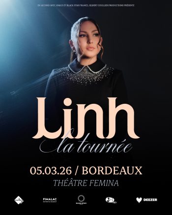 Linh, la tournée au théâtre Fémina à Bordeaux le 5 mars 2026