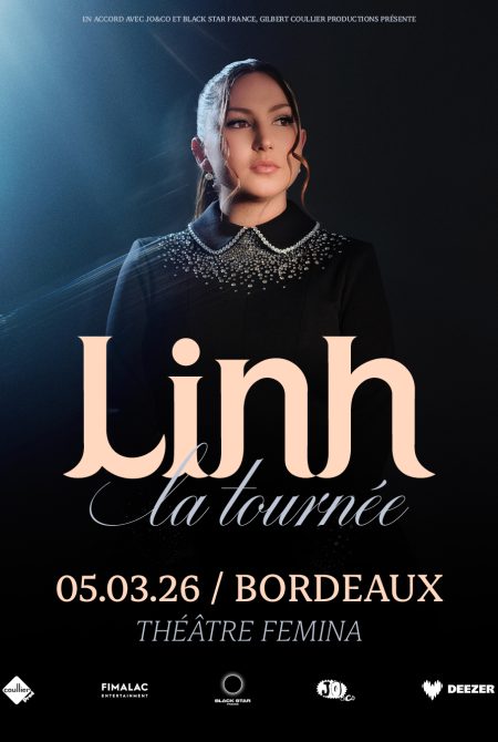 Linh, la tournée au théâtre Fémina à Bordeaux le 5 mars 2026